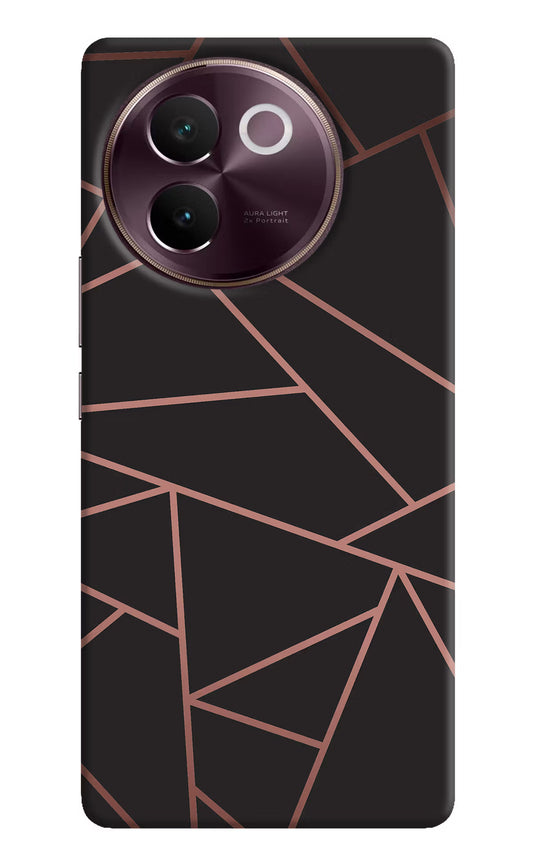 Geometric Pattern Vivo V30e Hard Case Back Cover by Casekaro