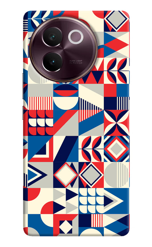 Colorful Pattern Vivo V30e Hard Case Back Cover by Casekaro