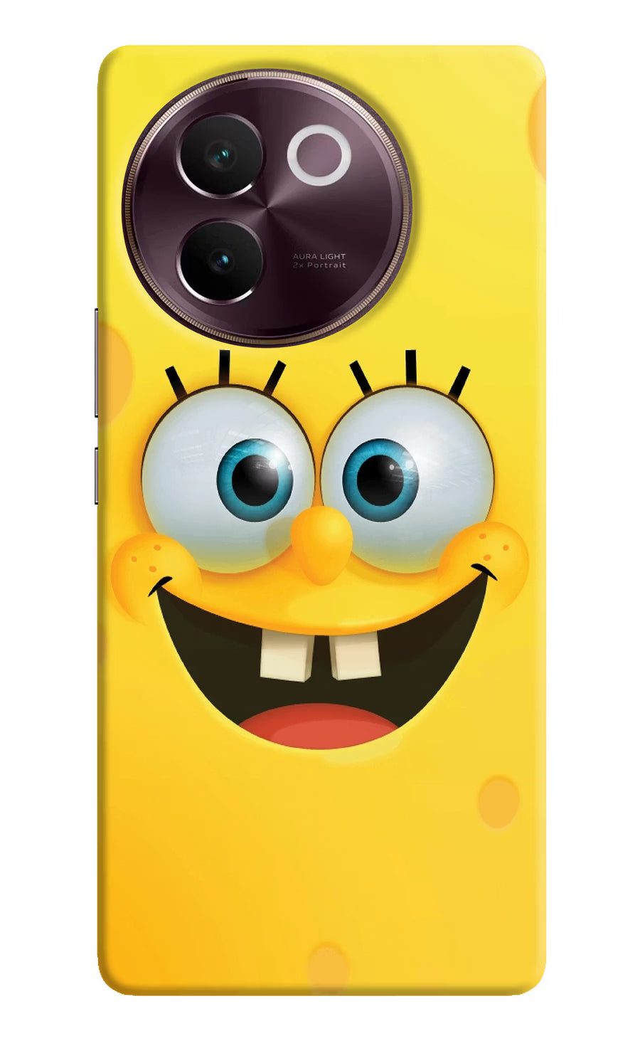 Sponge 1 Vivo V30e Back Cover, Hard case