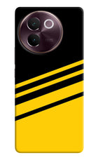 Yellow Shades Vivo V30e Hard Case Back Cover by Casekaro