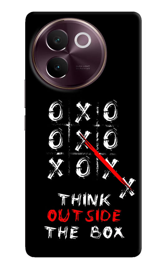 Think out of the BOX Vivo V30e Hard Case Back Cover by Casekaro
