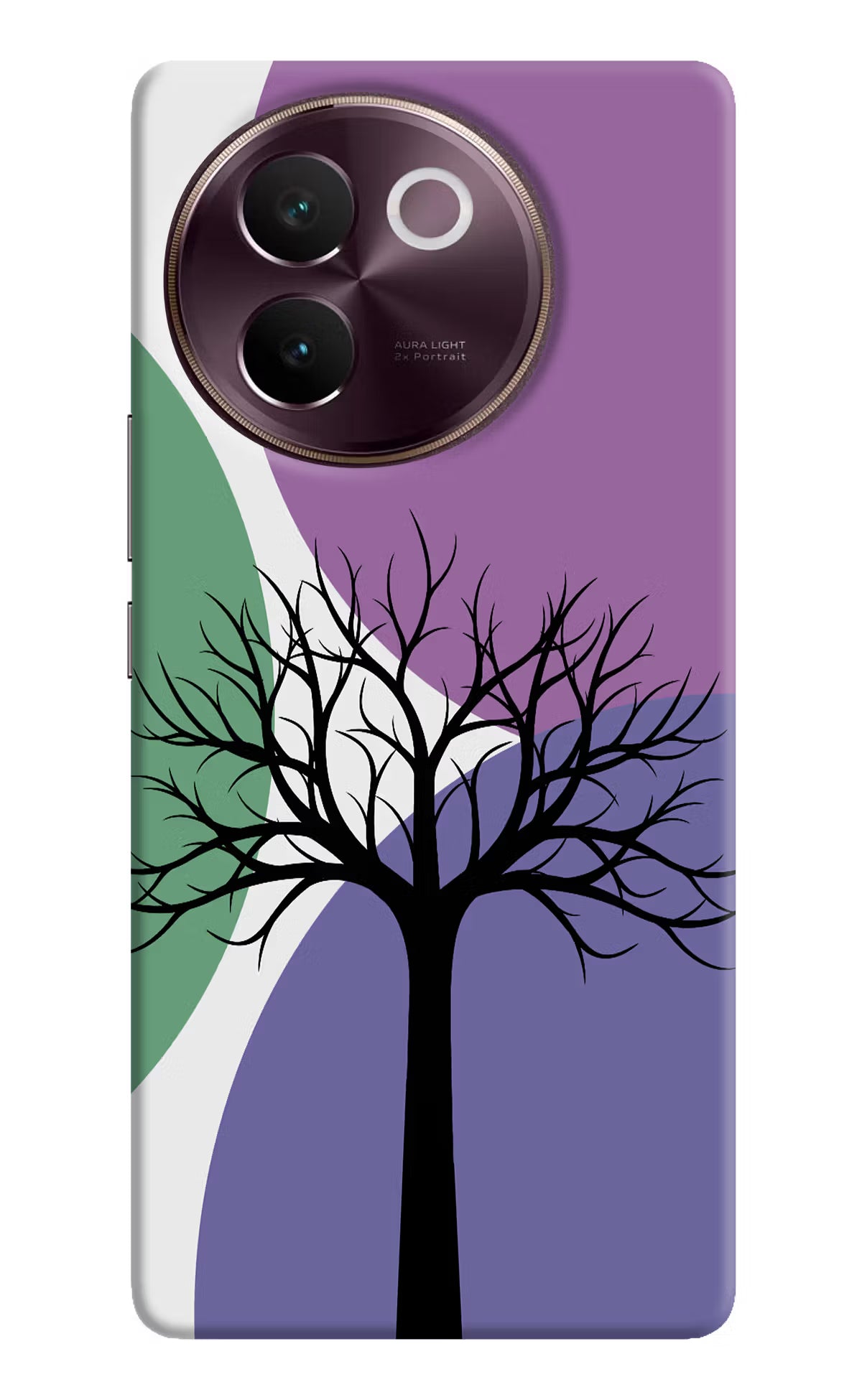 Tree Art Vivo V30e Hard Case Back Cover by Casekaro