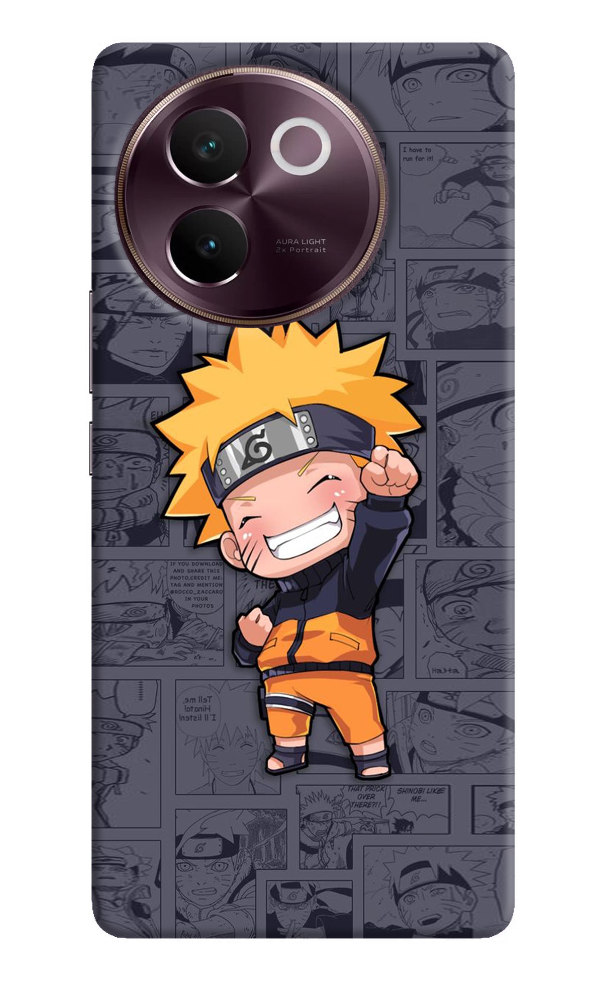 Chota Naruto Vivo V30e Back Cover