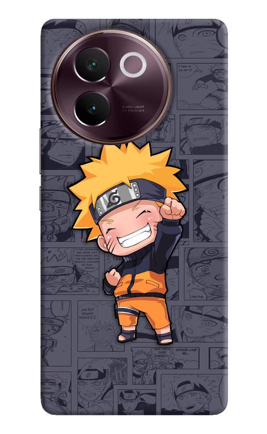 Chota Naruto Vivo V30e Back Cover, Hard case