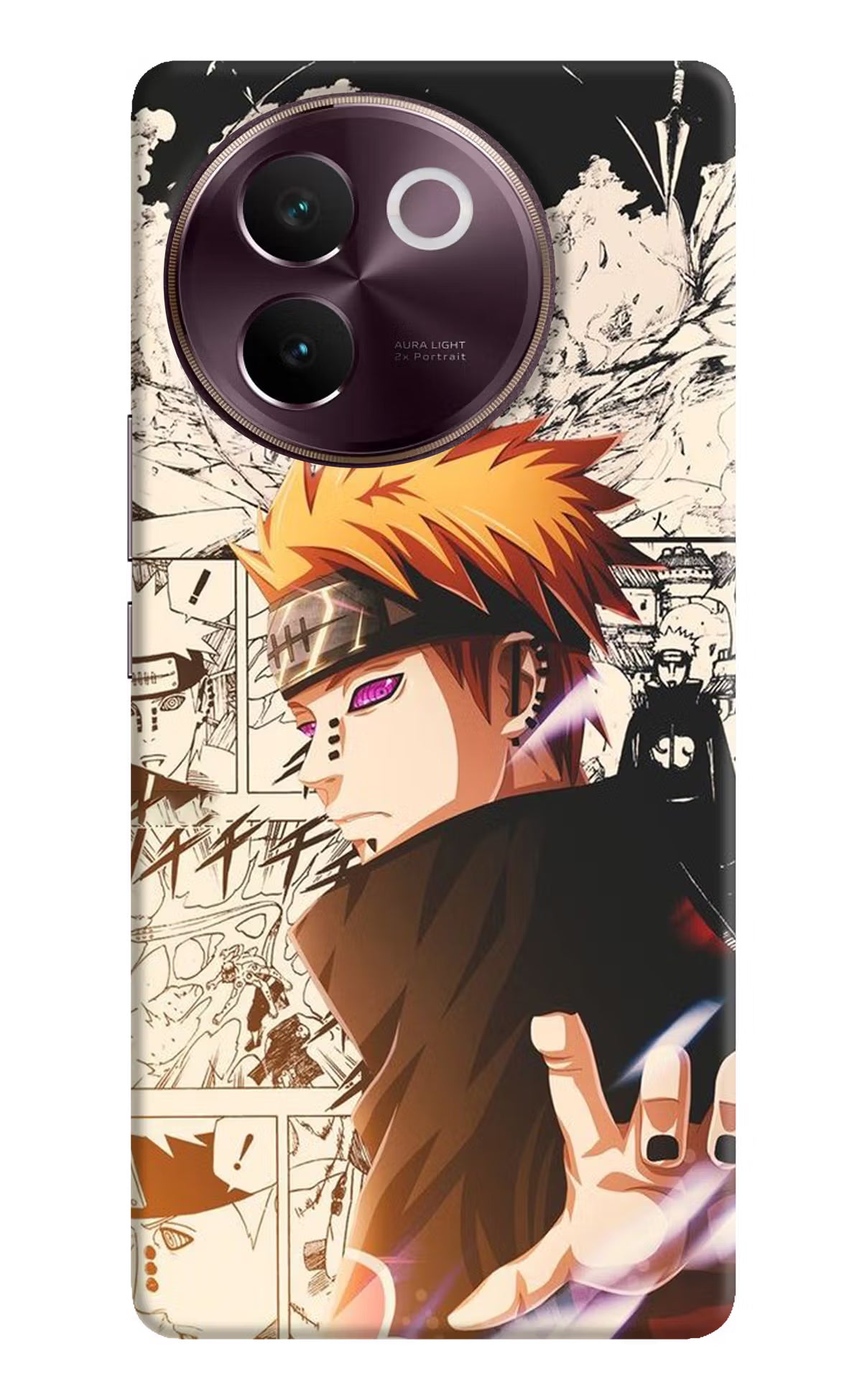 Pain Anime Vivo V30e Hard Case Back Cover by Casekaro