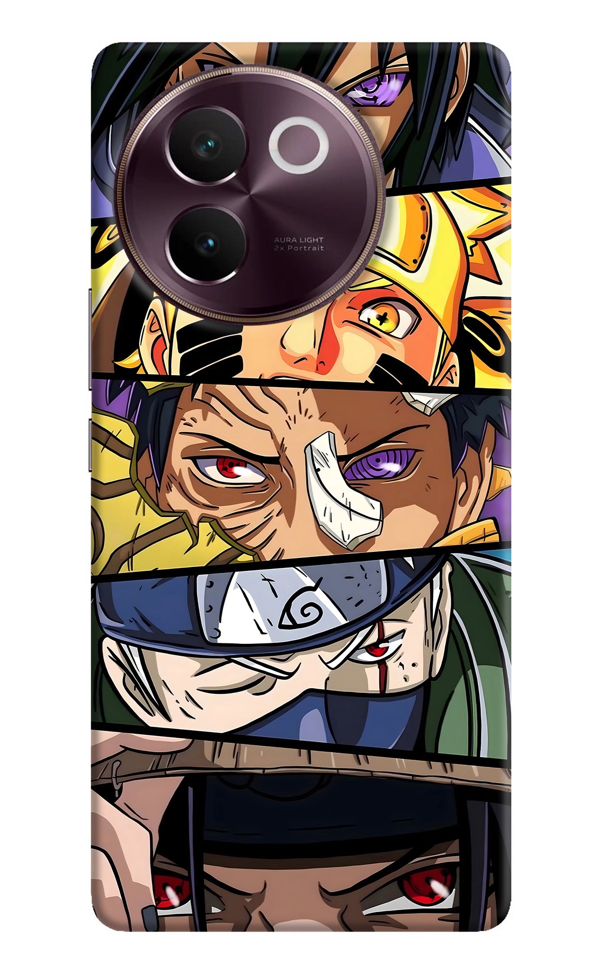 Naruto Character Vivo V30e Back Cover