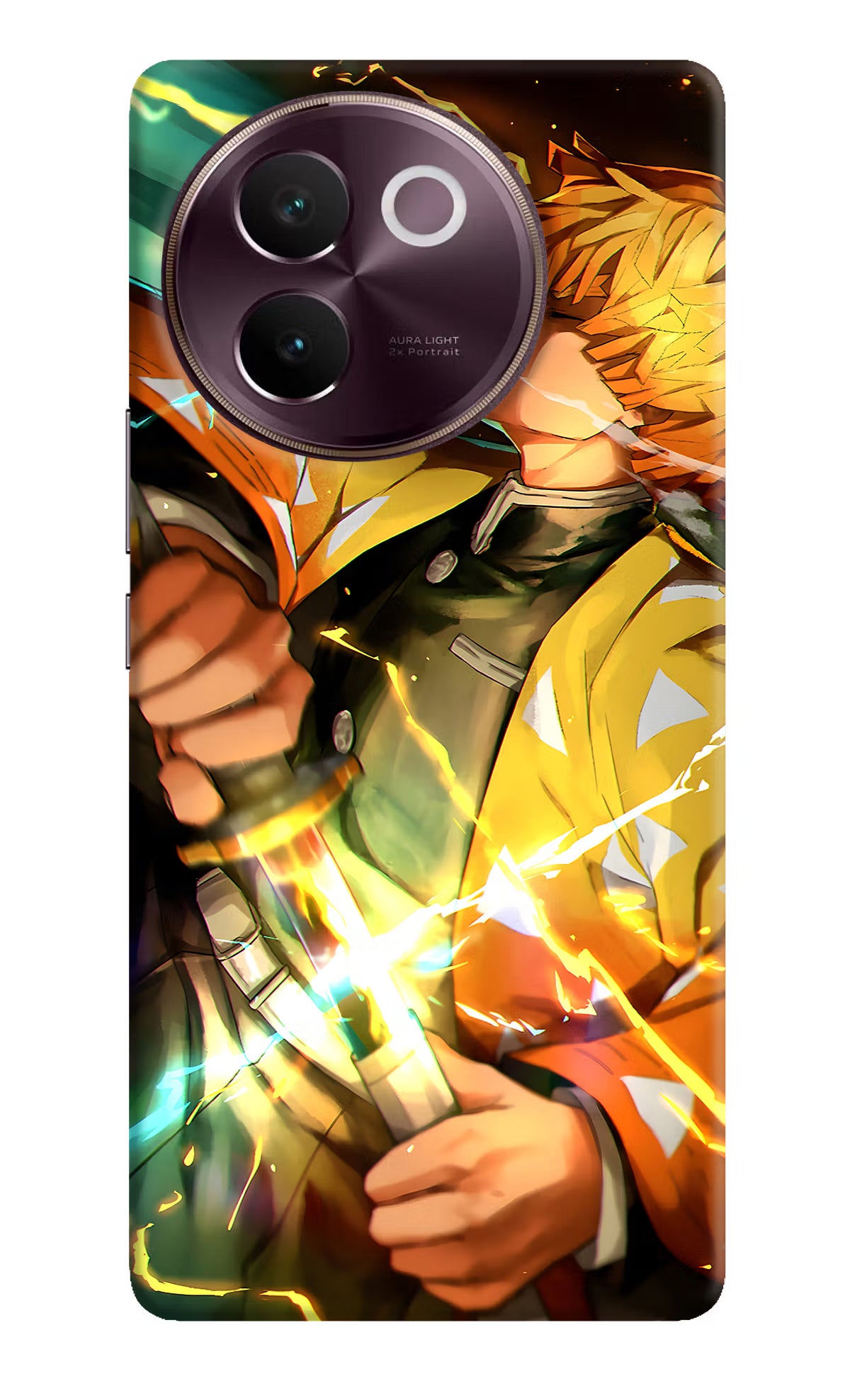 Demon Slayer Vivo V30e Hard Case Back Cover by Casekaro