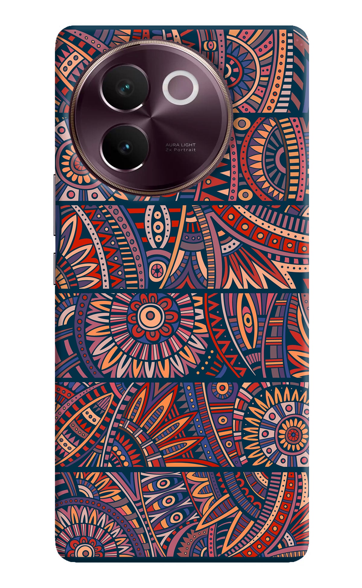 African Culture Design Vivo V30e Back Cover