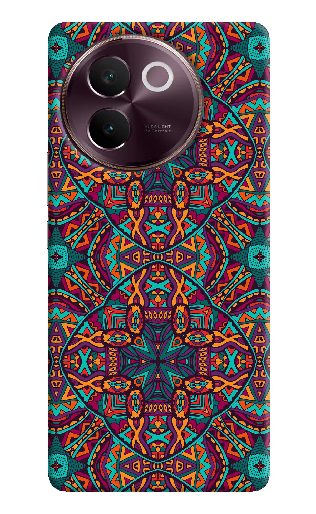 Colour Mandala Vivo V30e Hard Case Back Cover by Casekaro
