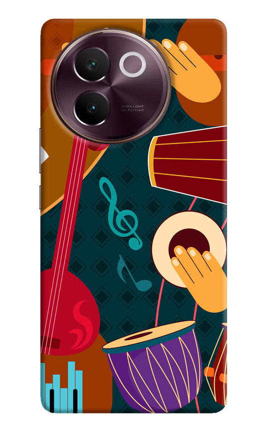 Music Instrument Vivo V30e Hard Case Back Cover by Casekaro