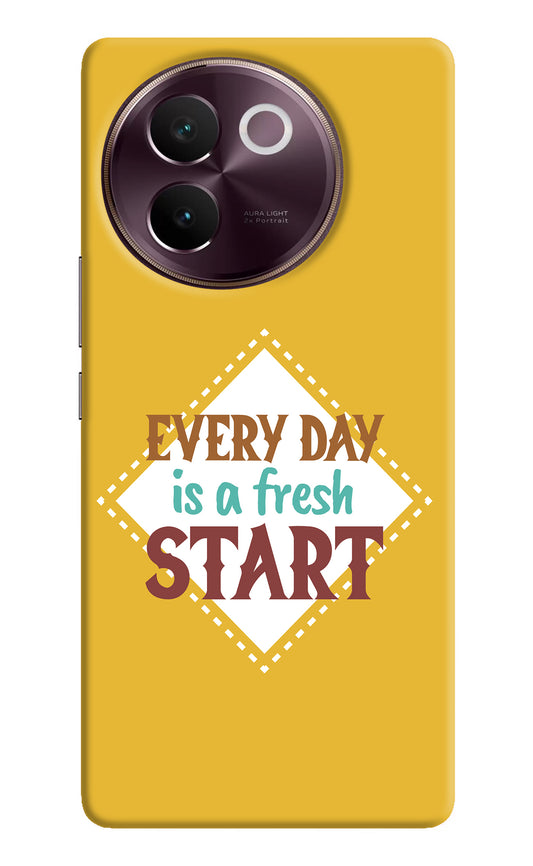 Every day is a Fresh Start Vivo V30e Back Cover