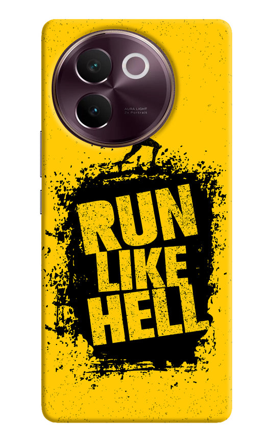 Run Like Hell Vivo V30e Back Cover