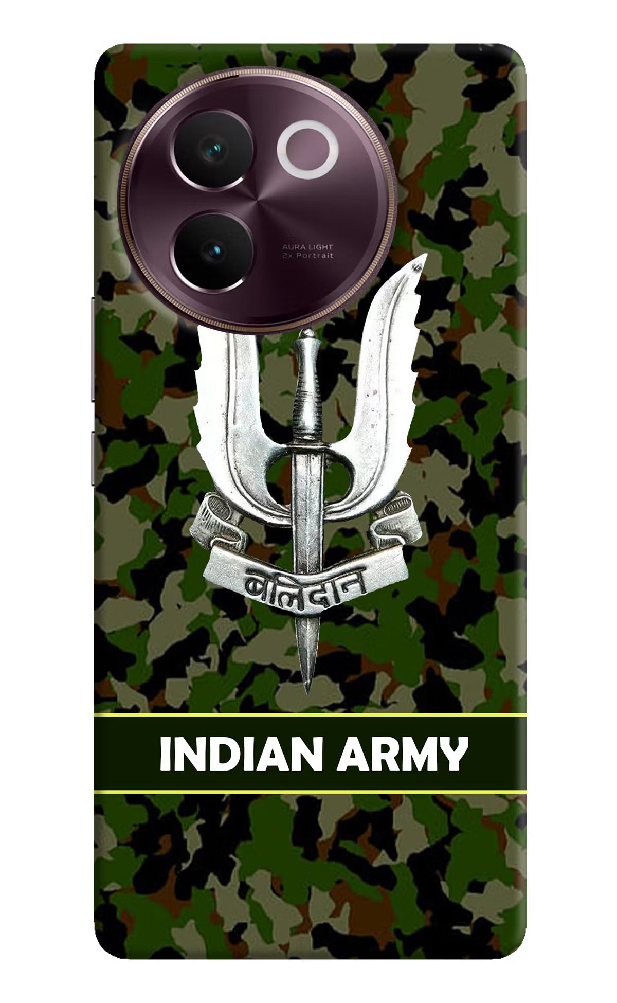 Balidan Indian Logo Vivo V30e Hard Case Back Cover by Casekaro