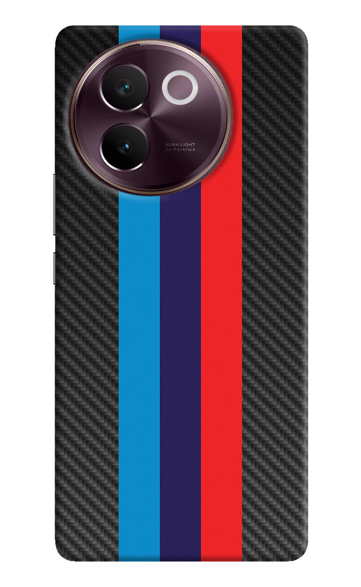 BMW Stripes Pattern Vivo V30e Back Cover