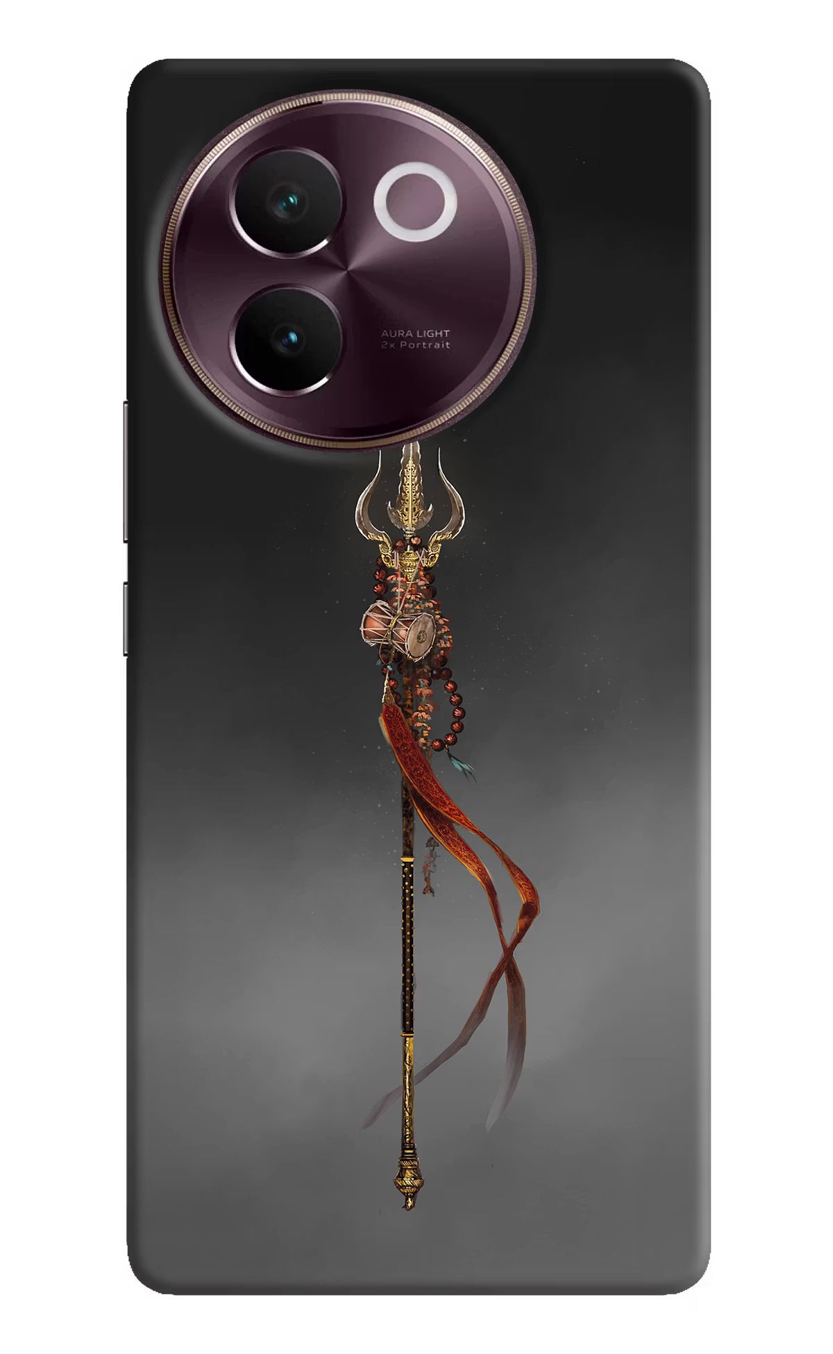 Shiv Trishul Vivo V30e Hard Case Back Cover by Casekaro