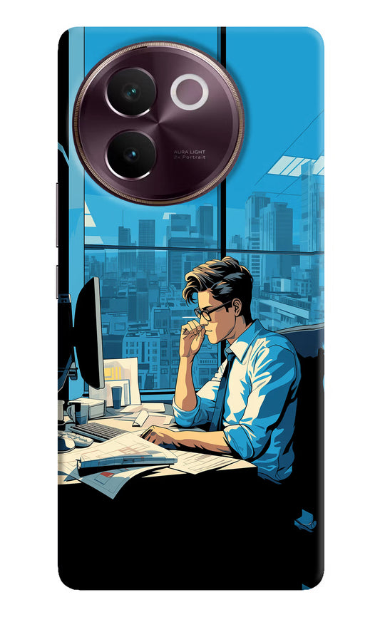 Focused Hustler (AI Generated) Vivo V30e Hard Case Back Cover by Casekaro