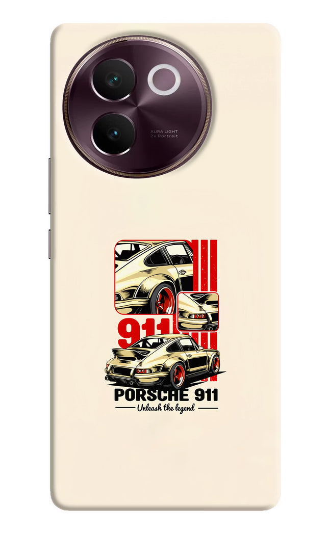 Classic Porsche 911 Vivo V30e Hard Case Back Cover by Casekaro