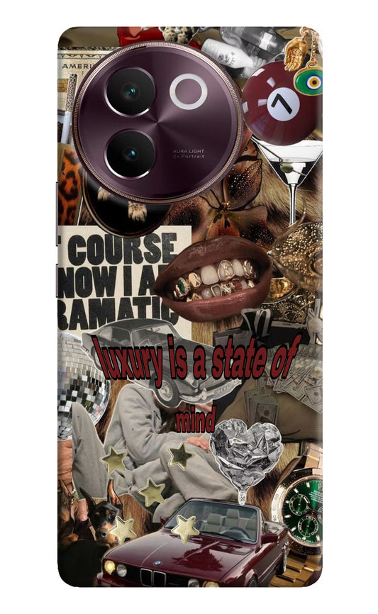 Luxury Vivo V30e Hard Case Back Cover by Casekaro