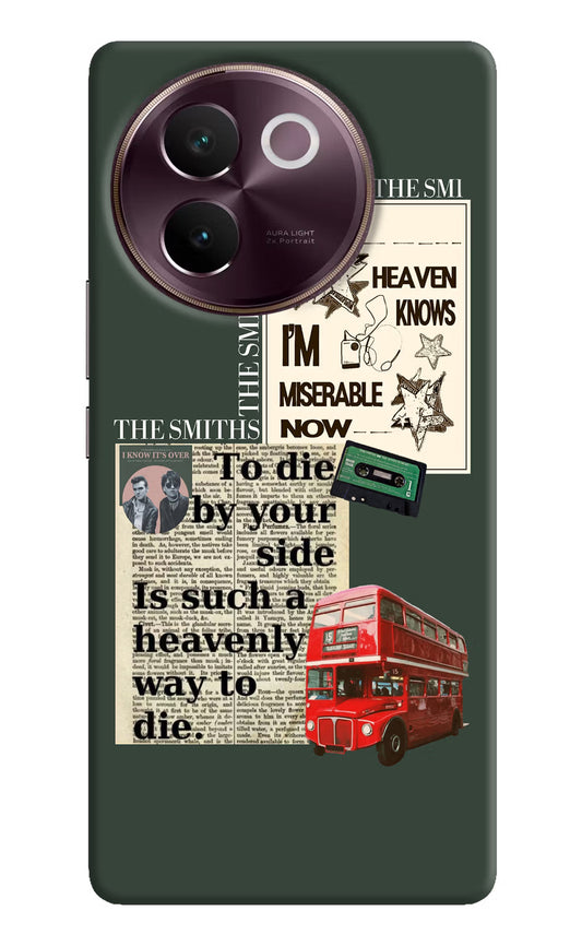 The Smiths Vivo V30e Hard Case Back Cover by Casekaro