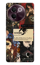 Scorpio Zodiac Vivo V30e Hard Case Back Cover by Casekaro