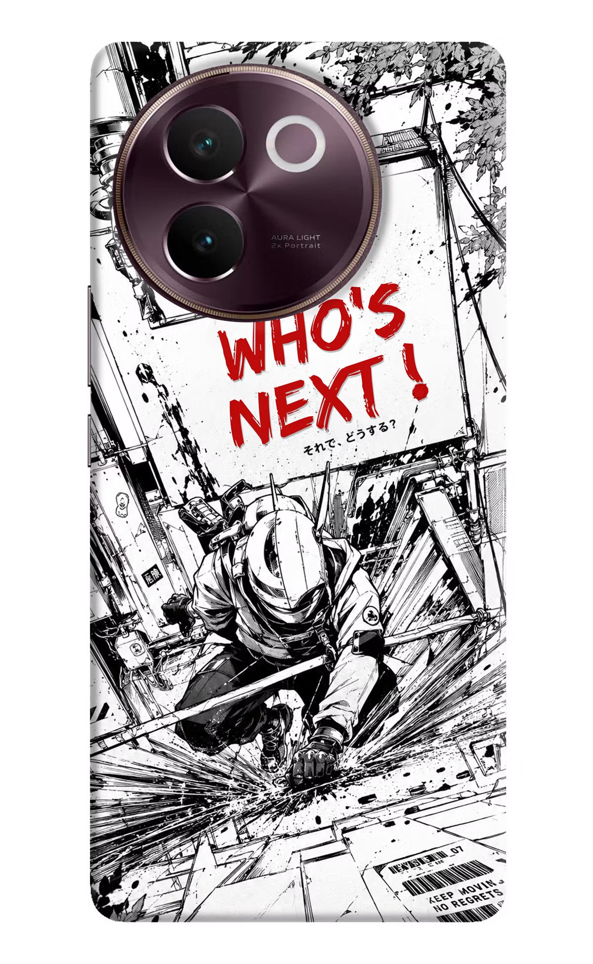 Who's Next Vivo V30e Hard Case Back Cover by Casekaro