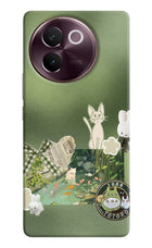 Aesthetic anime Vivo V30e Hard Case Back Cover by Casekaro