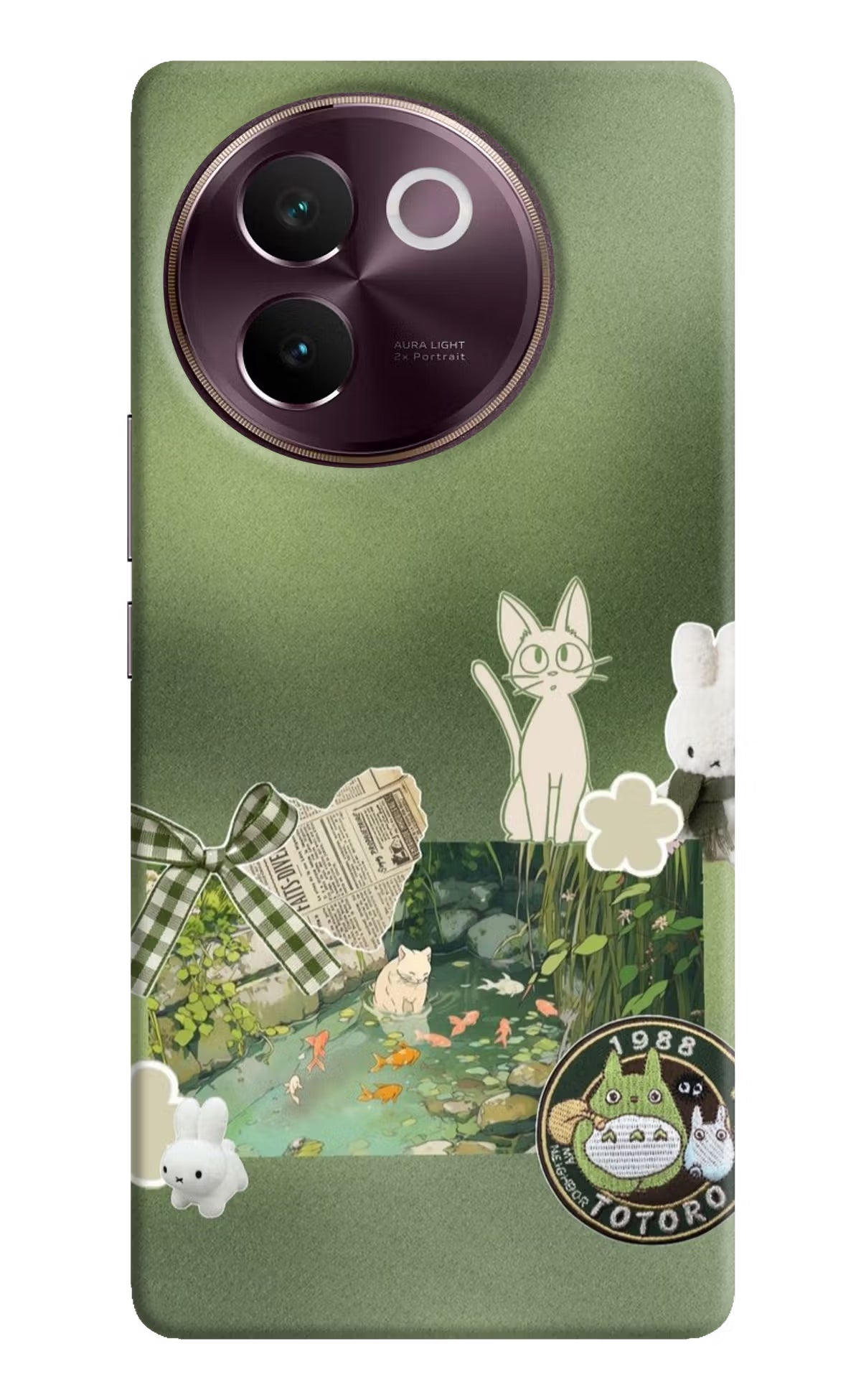 Aesthetic anime Vivo V30e Back Cover