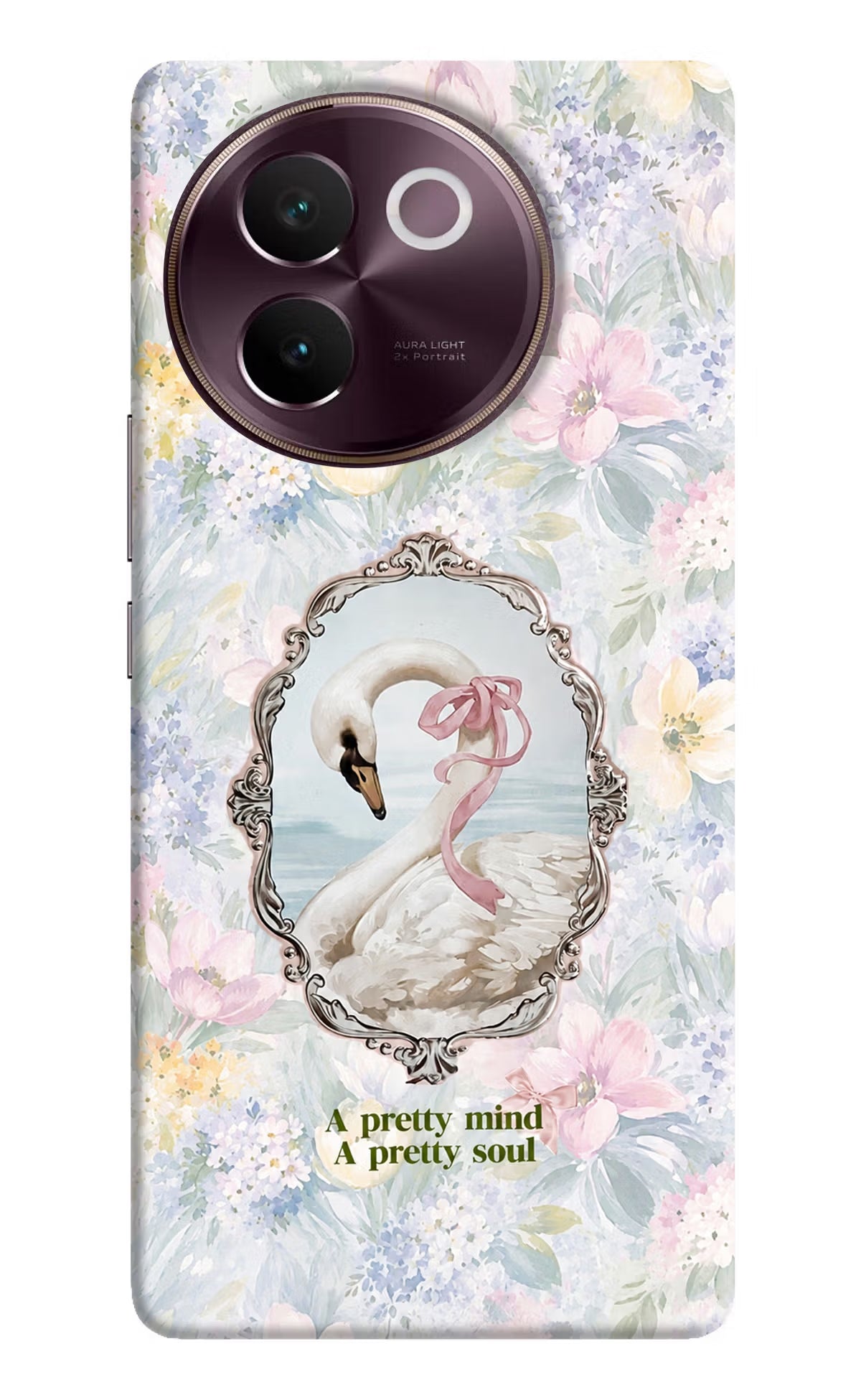 Pretty Mind Pretty Soul Vivo V30e Back Cover