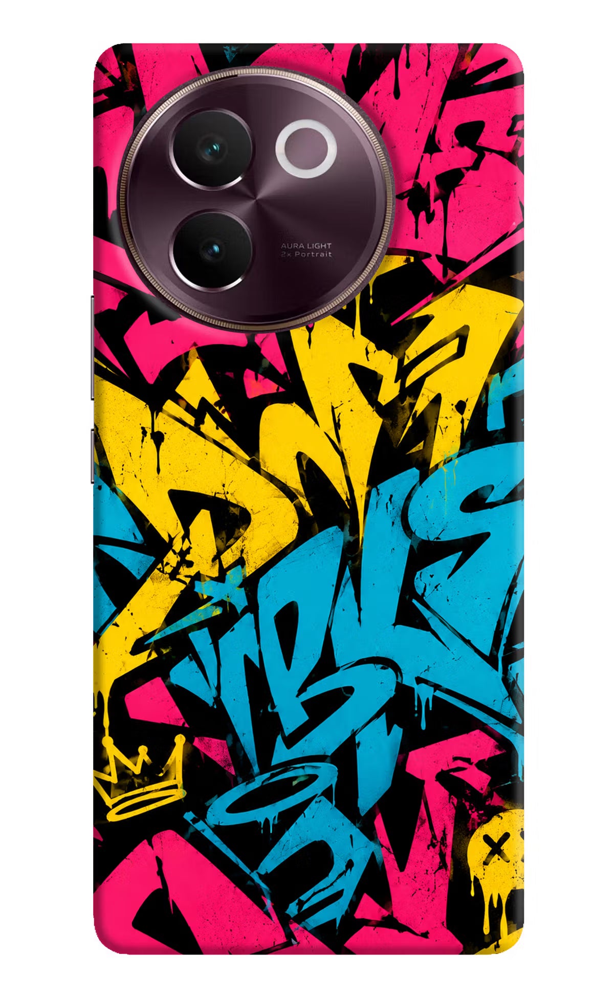 Graffiti Vibe Vivo V30e Back Cover