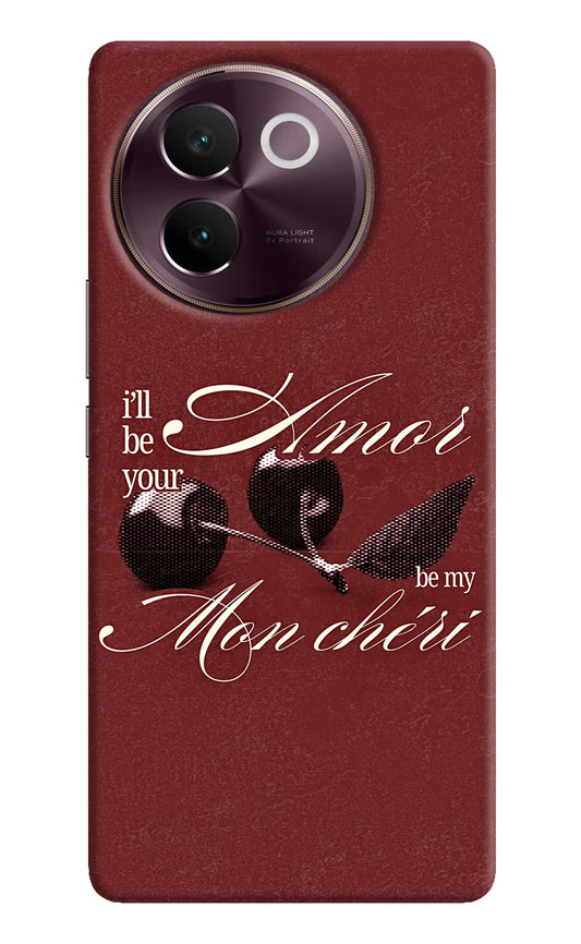 Velvet Cherry Vivo V30e Back Cover