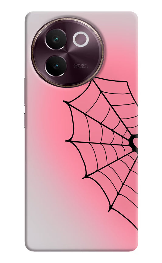 Pink Web Vivo V30e Hard Case Back Cover by Casekaro