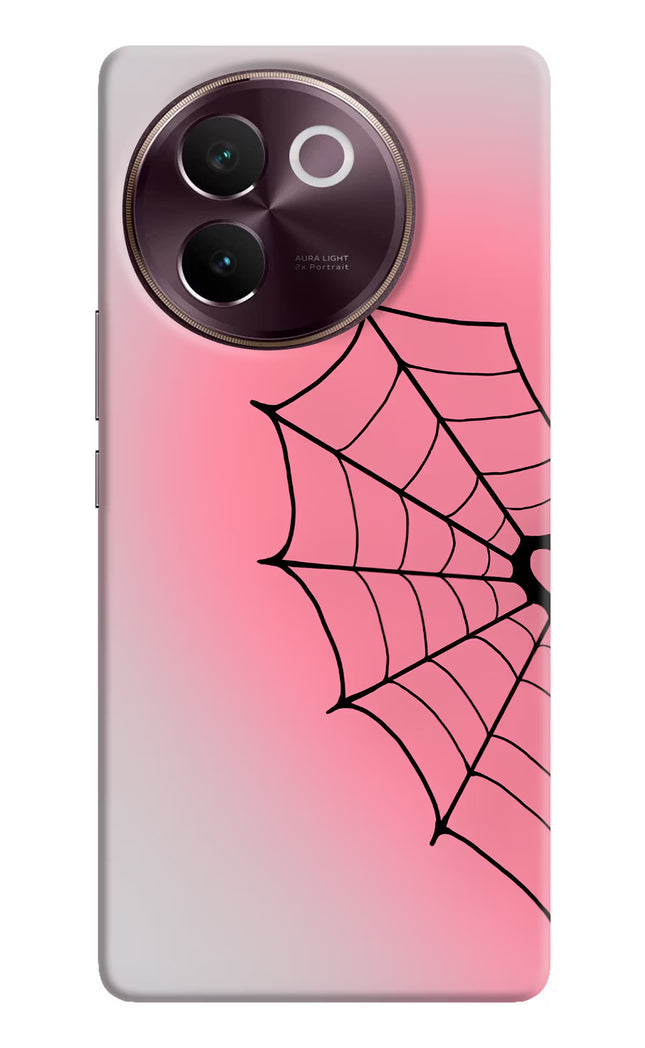 Pink Web Vivo V30e Hard Case Back Cover by Casekaro