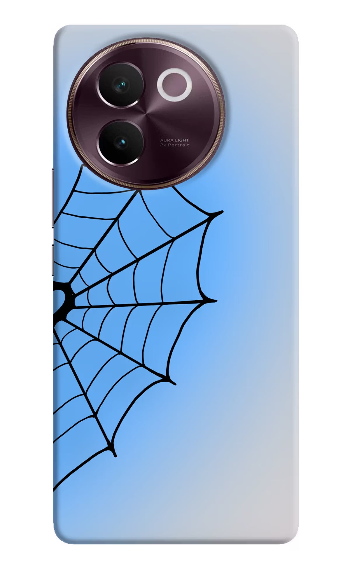Blue Web Vivo V30e Back Cover