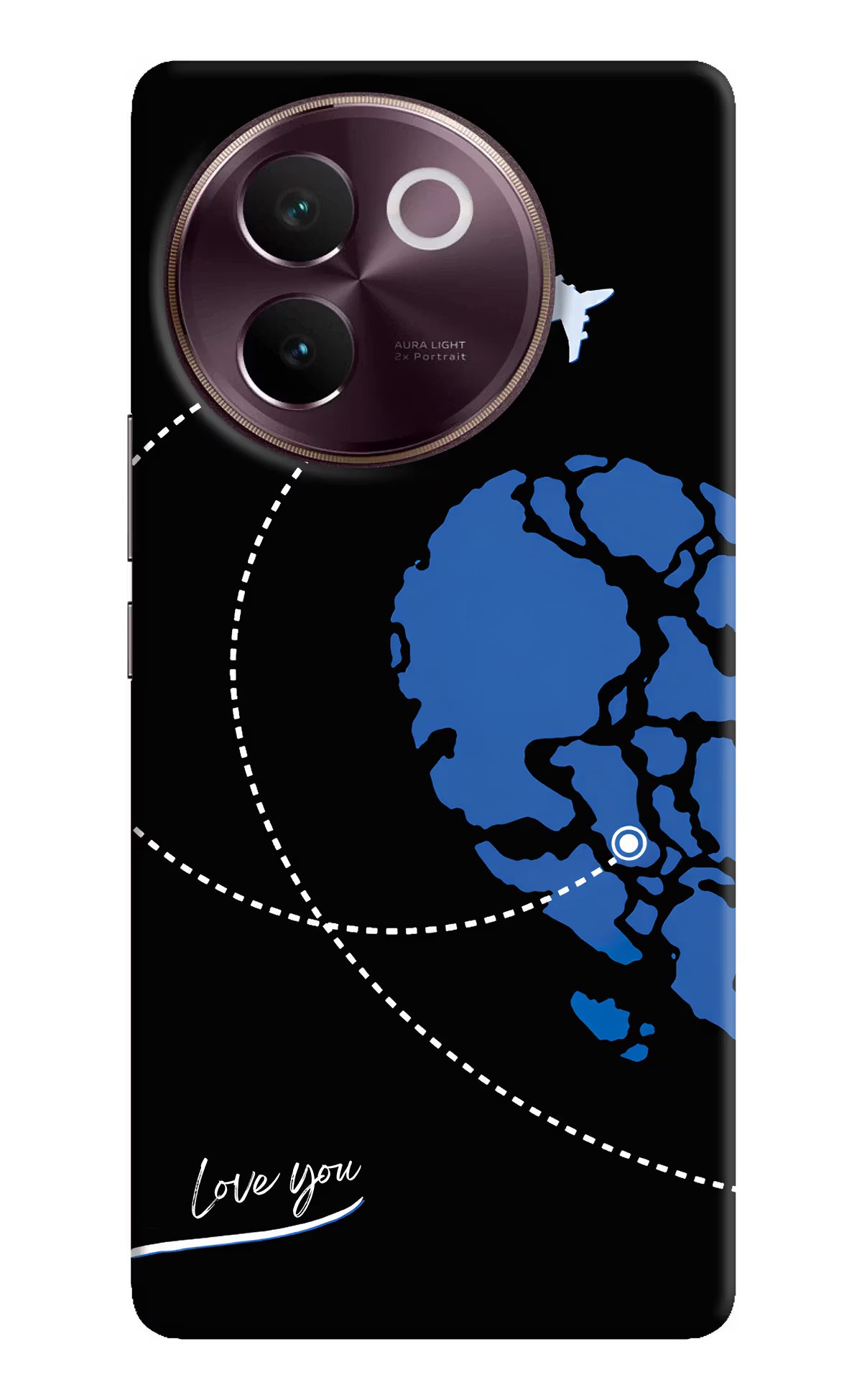Love Orbit Vivo V30e Back Cover