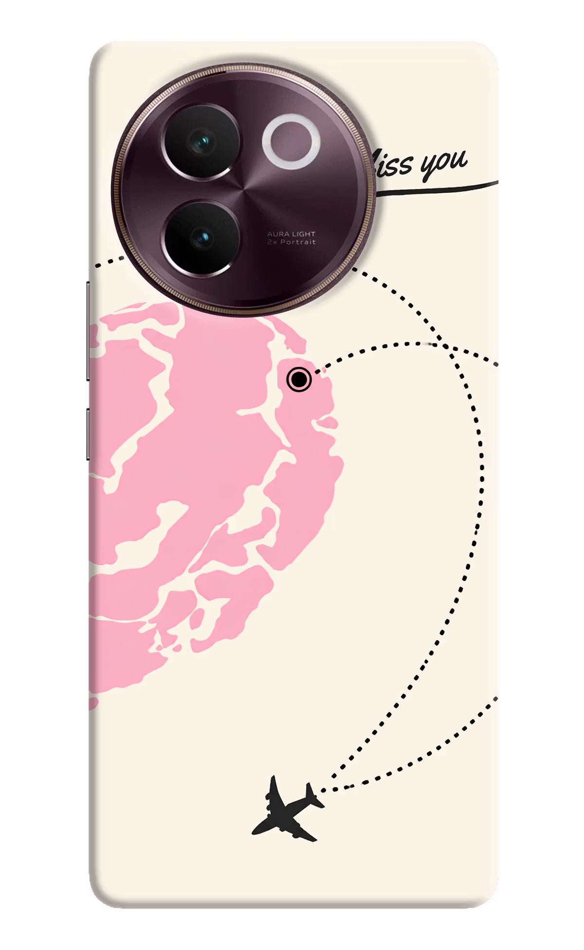 Miss Orbit Vivo V30e Back Cover