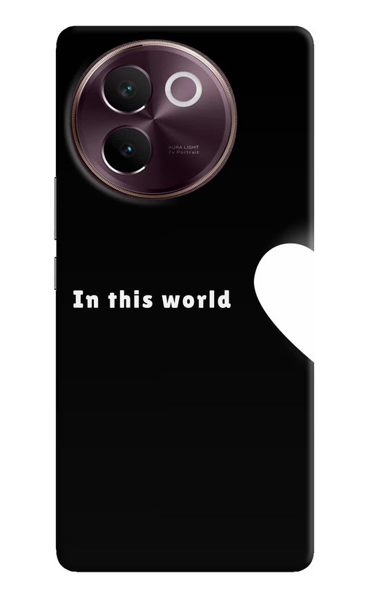 This World Vivo V30e Back Cover
