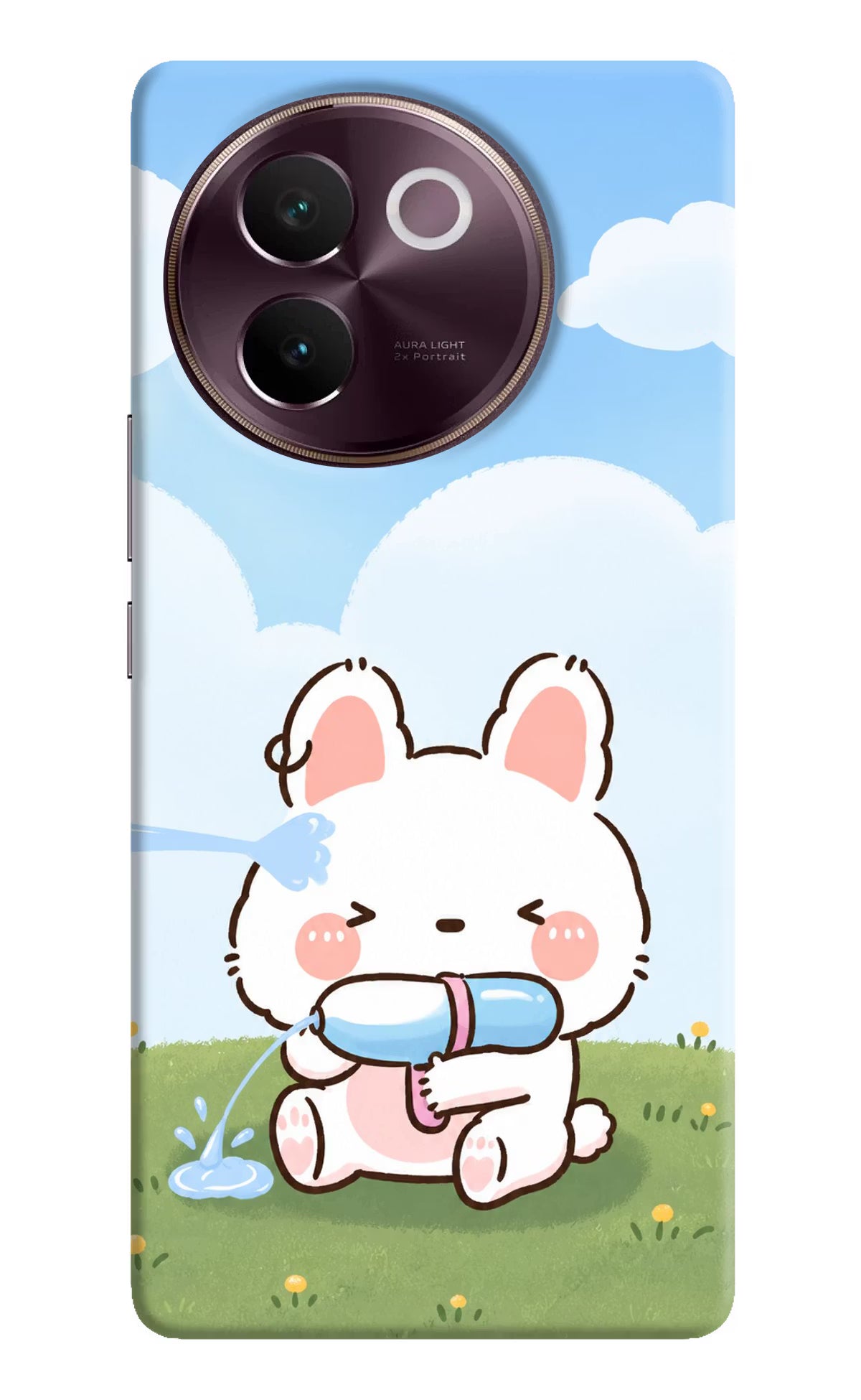 Bunny Treat Vivo V30e Back Cover