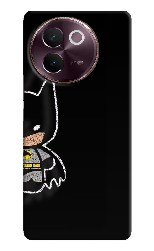 Bat Kitty Vivo V30e Hard Case Back Cover by Casekaro