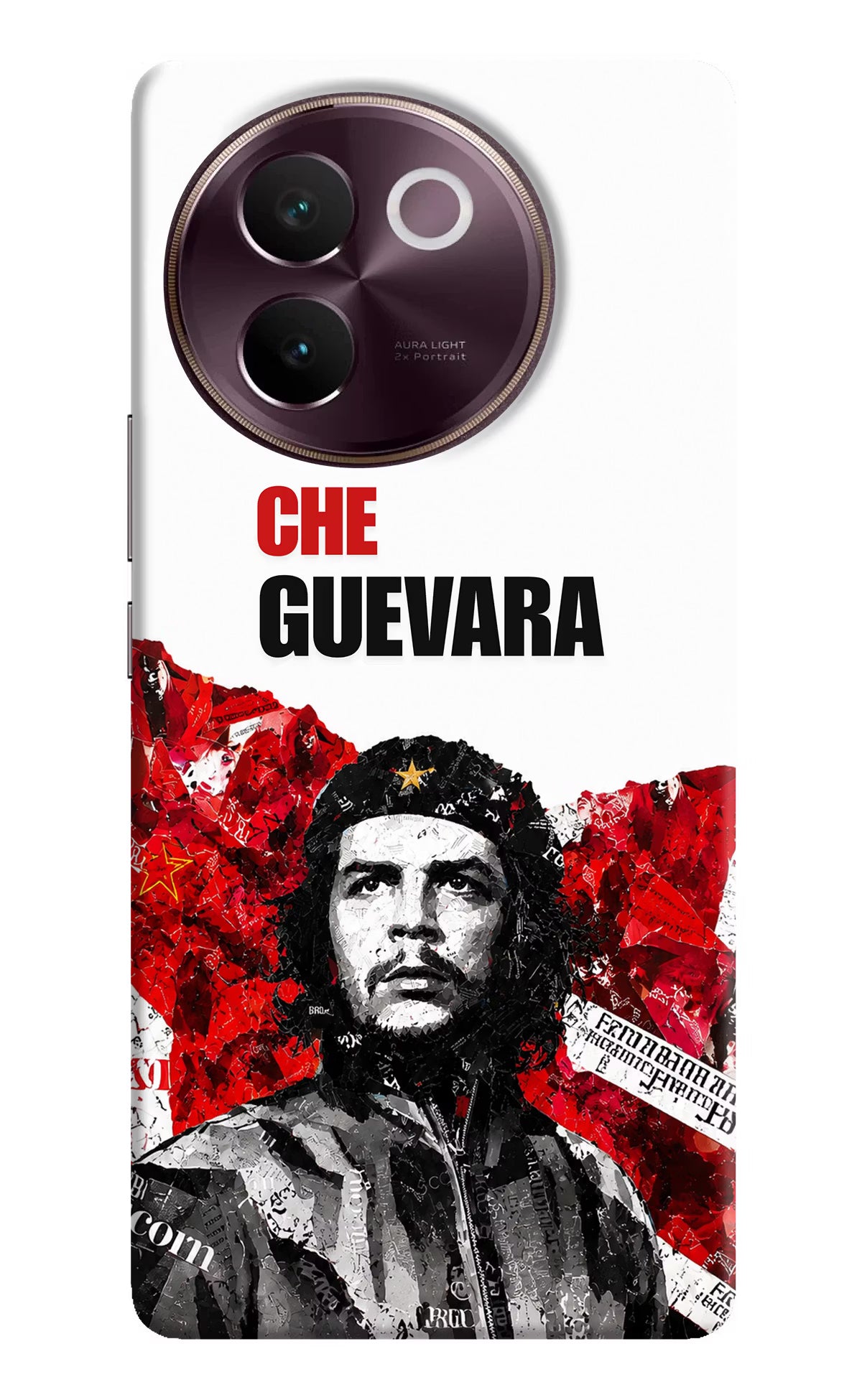 Che Guevara Revolution Vivo V30e Back Cover