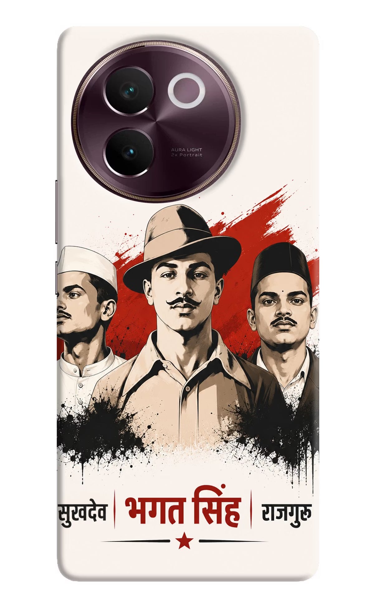 Sardar Patel Iron Will Vivo V30e Back Cover