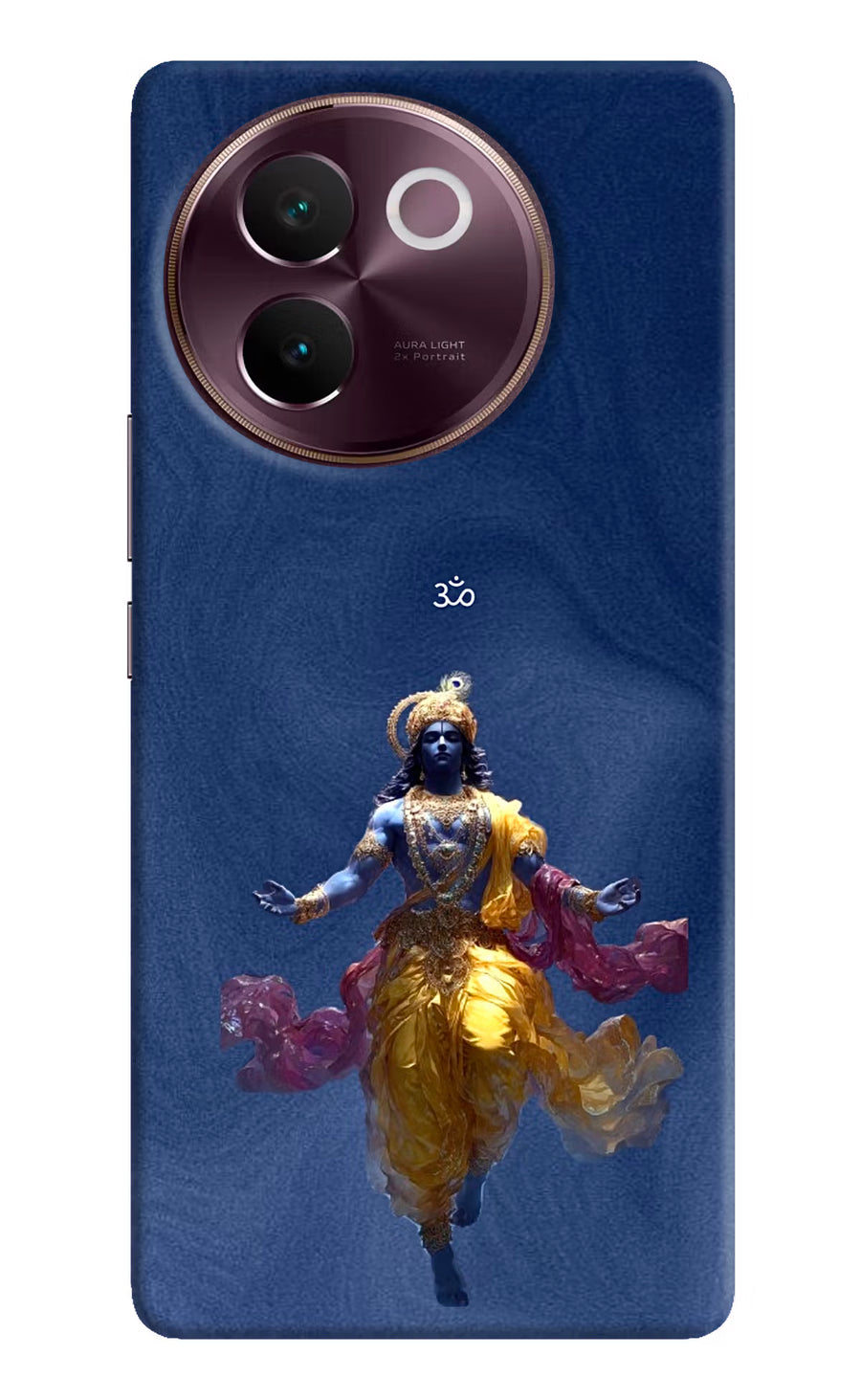 Cosmic Krishna Vivo V30e Back Cover, Hard case