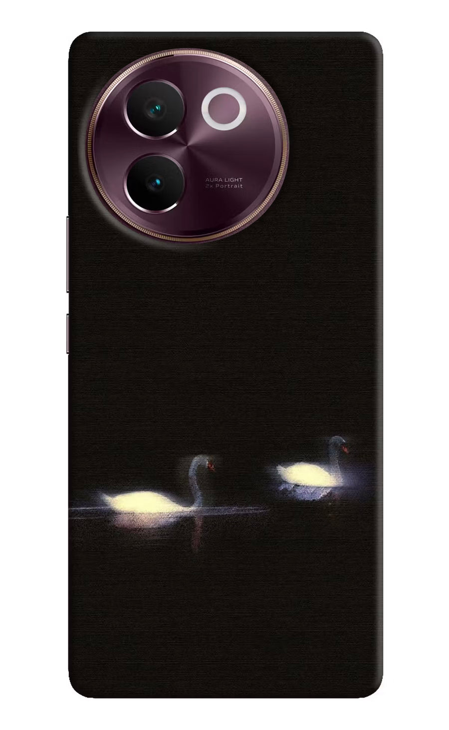 Silent Swans Vivo V30e Back Cover, Hard case
