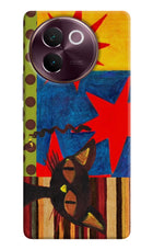 Pop Cat Vivo V30e Back Cover