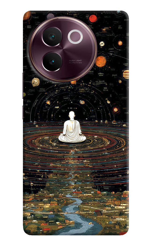 Space Monk Vivo V30e Hard Case Back Cover by Casekaro
