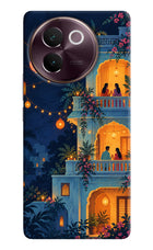 Balcony Glow Vivo V30e Hard Case Back Cover by Casekaro