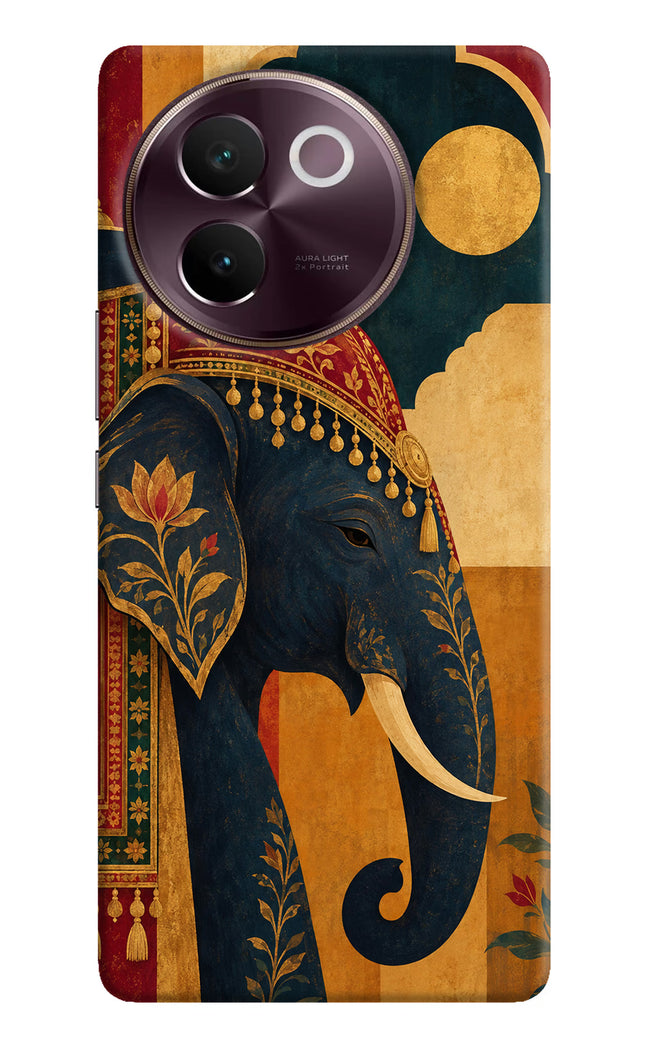 Royal Elephant Vivo V30e Hard Case Back Cover by Casekaro