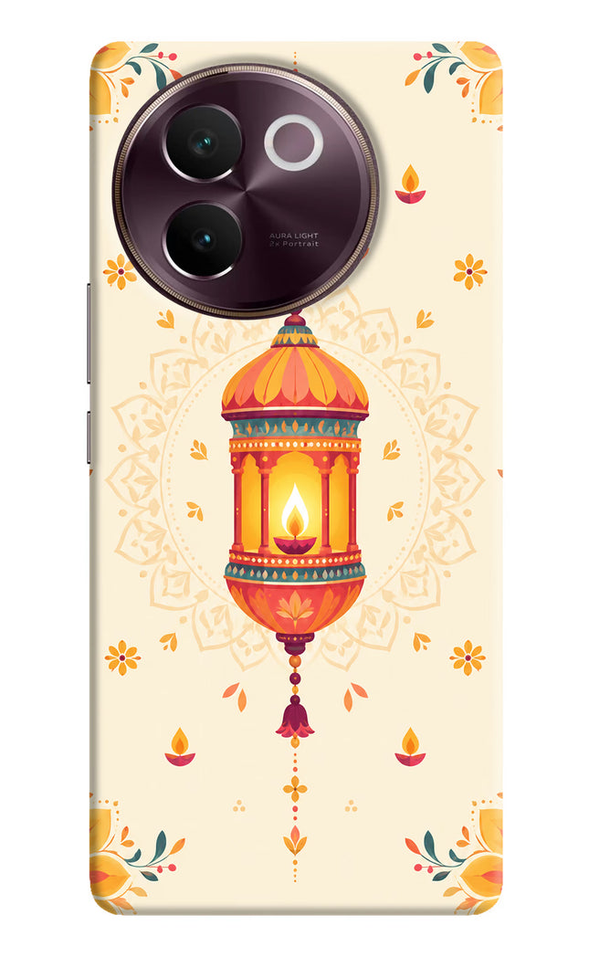 Golden Lantern Vivo V30e Hard Case Back Cover by Casekaro