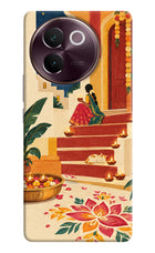 Diwali Rangoli Vivo V30e Hard Case Back Cover by Casekaro