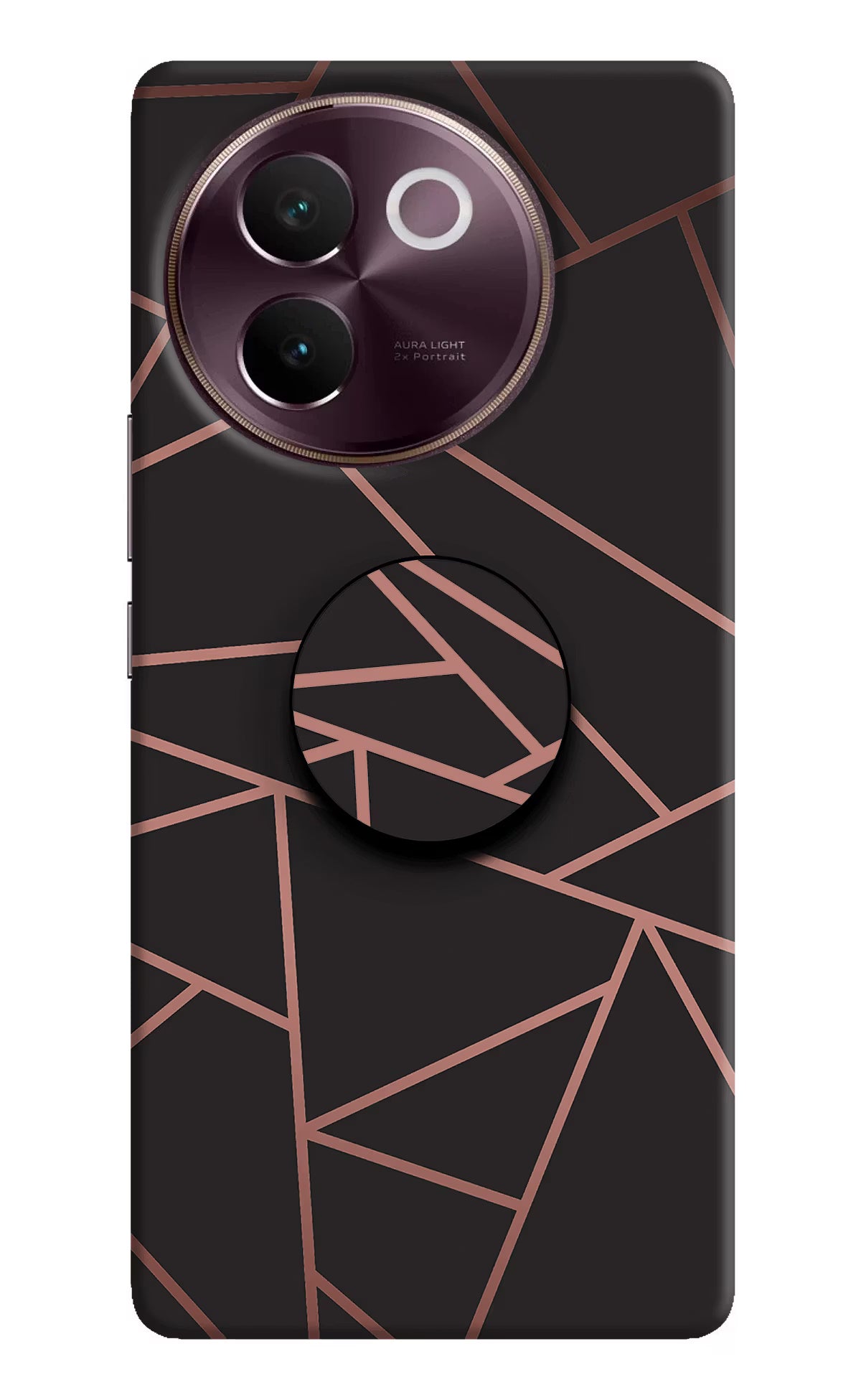 Geometric Pattern Vivo V30e Pop Case by Casekaro