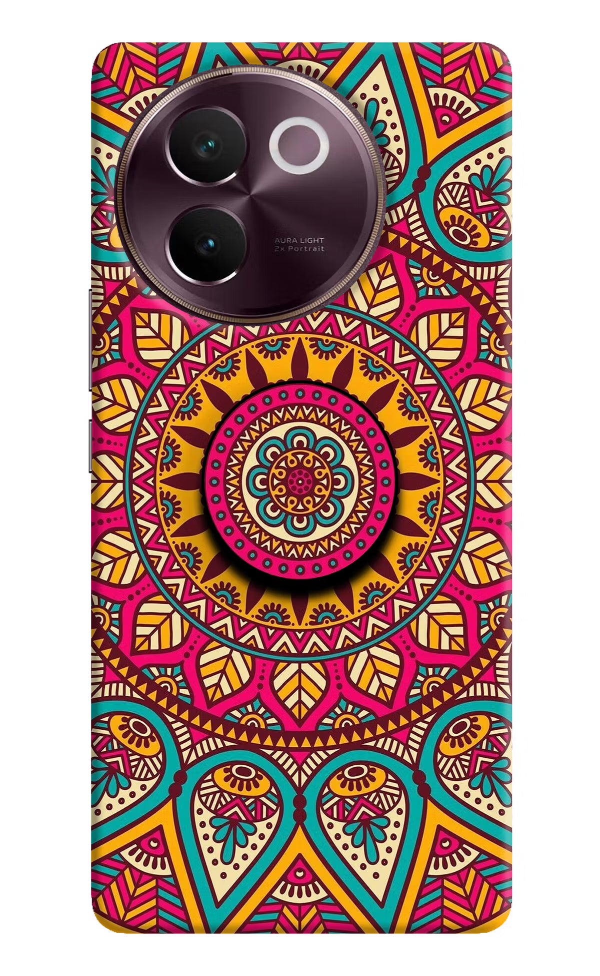 Mandala Vivo V30e Pop Case by Casekaro